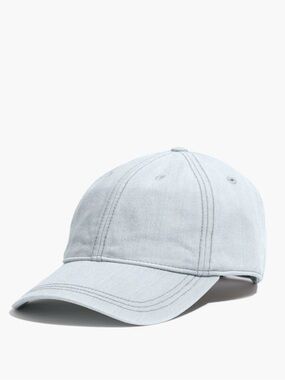Madewell Light Denim Baseball dad Hat in Vintage Blue Wash NWT